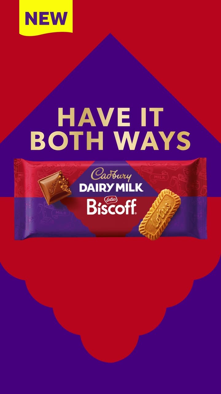 Cadbury — Dairy Milk Biscoff launch