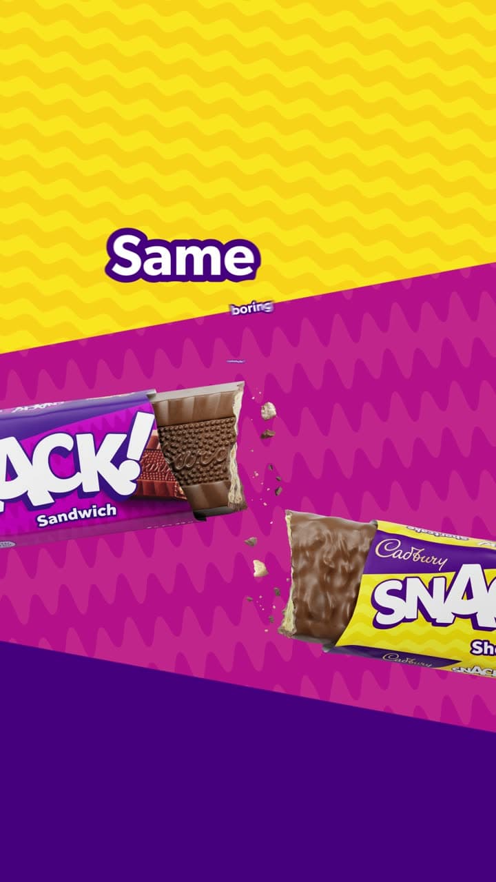 Cadbury — Snack — have it both ways